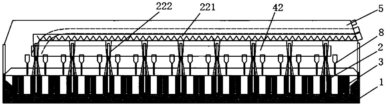 A multi-chamber energy-saving aluminum electrolytic cell capable of continuous operation