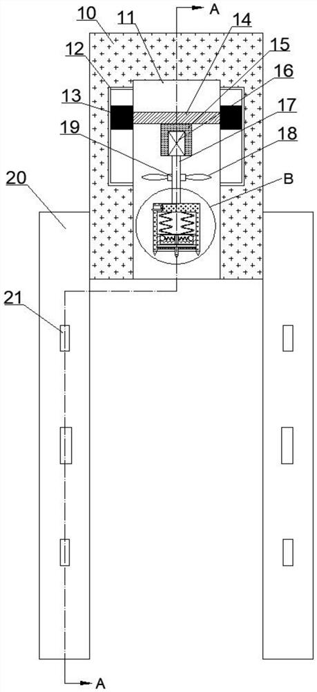 Machine for punching PVC pipe