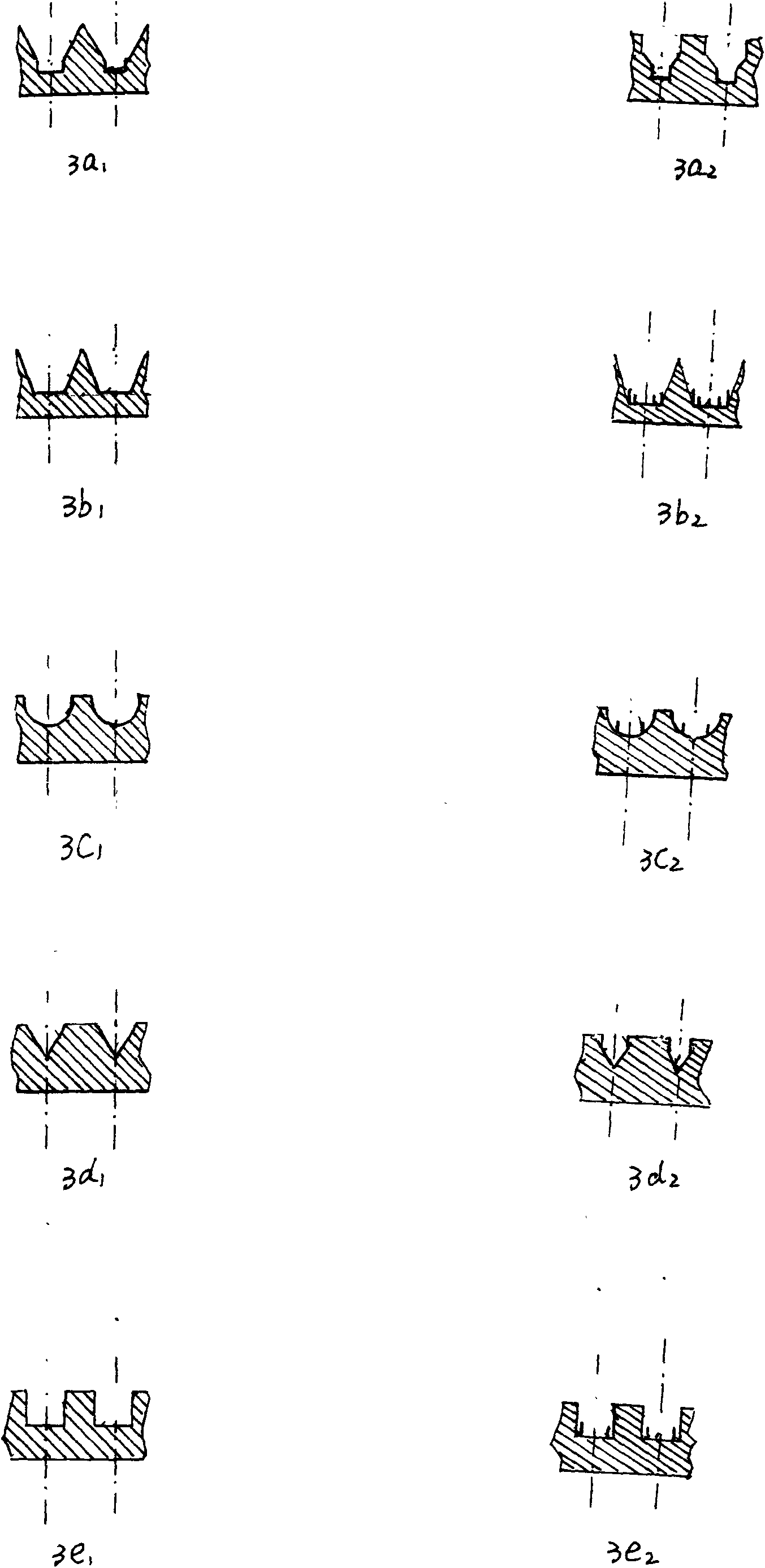 Components direction regulating mechanism for ball pen assembly and assembly system and method