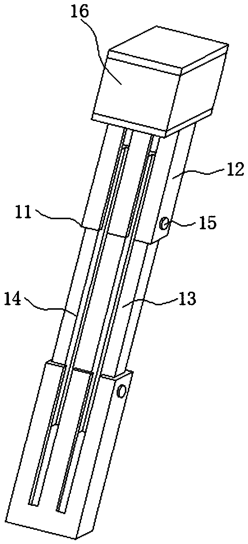 Rotary mechanical arm with clamping and locking capacity for plastic shell machining