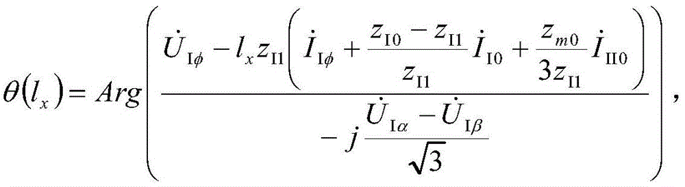 Single-phase-to-earth fault location method for double-circuit lines based on direct mining and direct jump communication mode