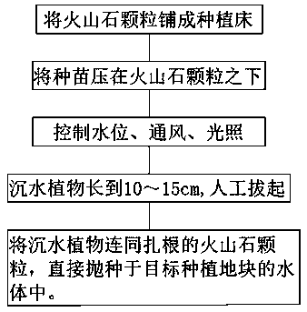 Method for planting submerged plants