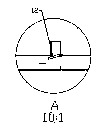 Underground type sewage treatment device