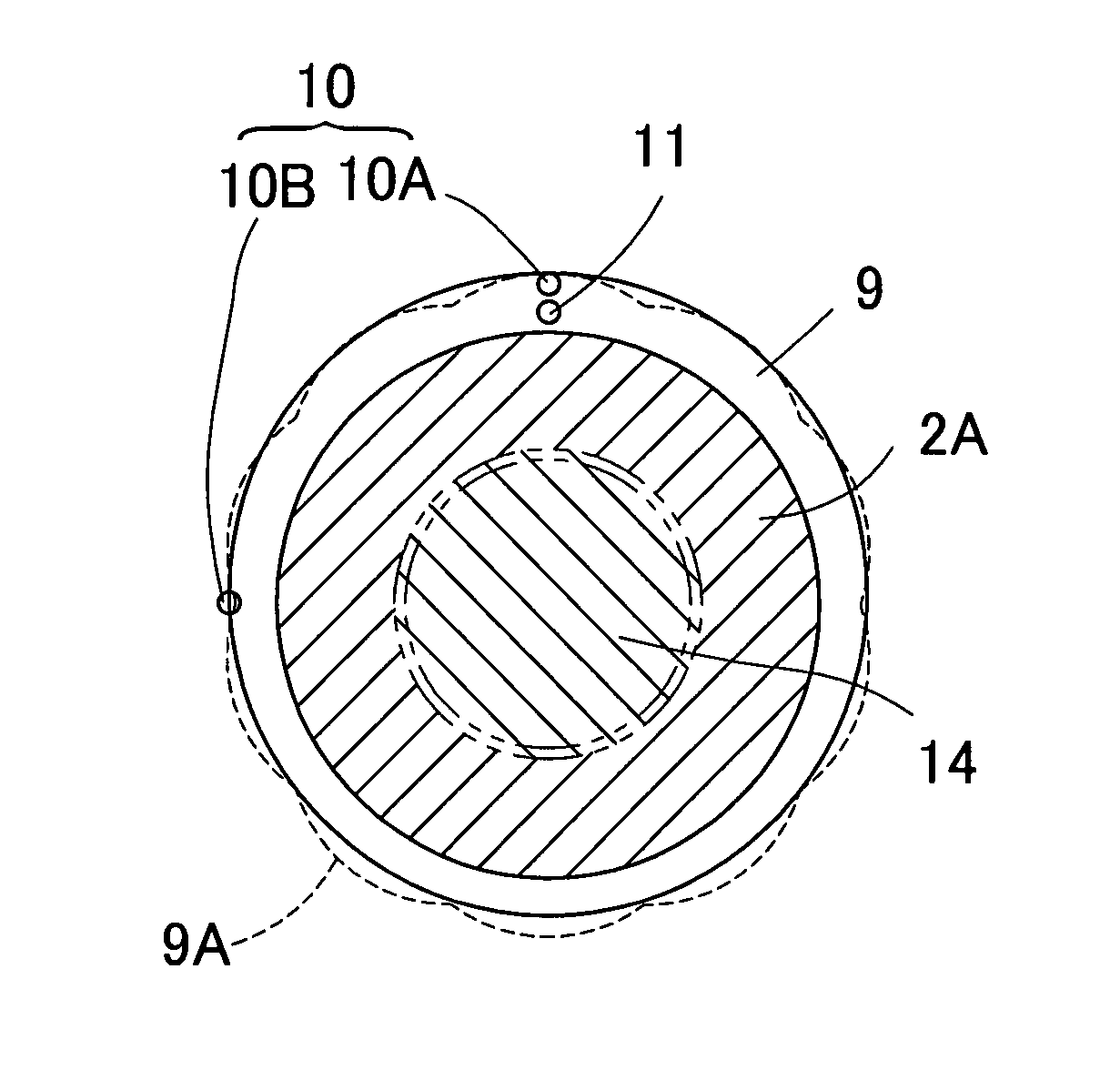 Sensor-incorporated bearing assembly for wheels
