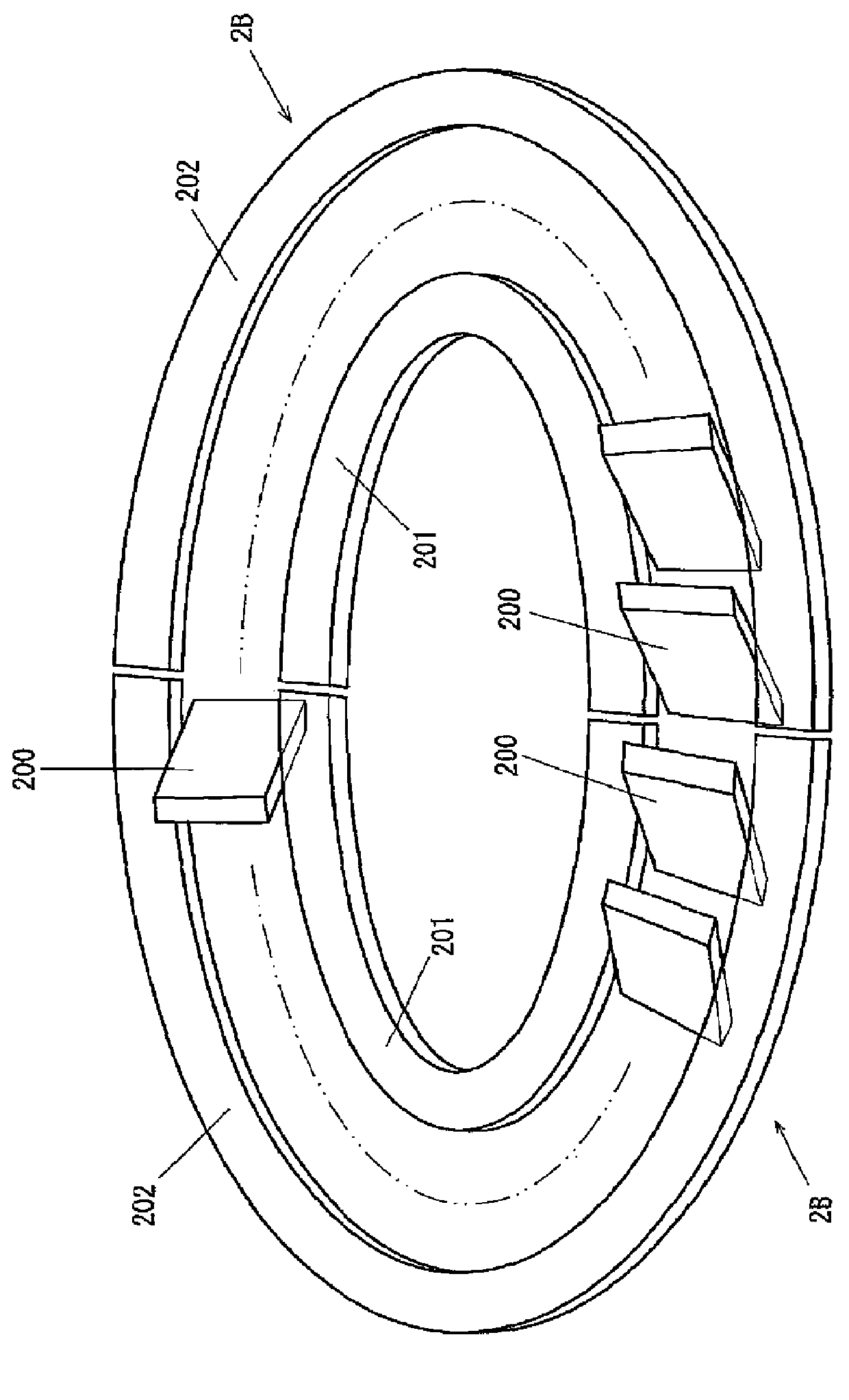 Production method of stator blade and turbo-molecular pump with the stator blade