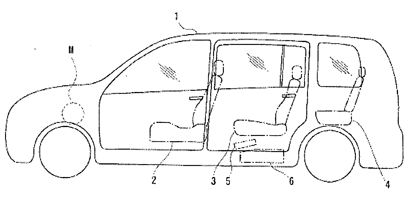 Carrying structure for a vehicle battery pack