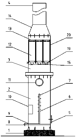 Boiler fume particulate matter purification device and method