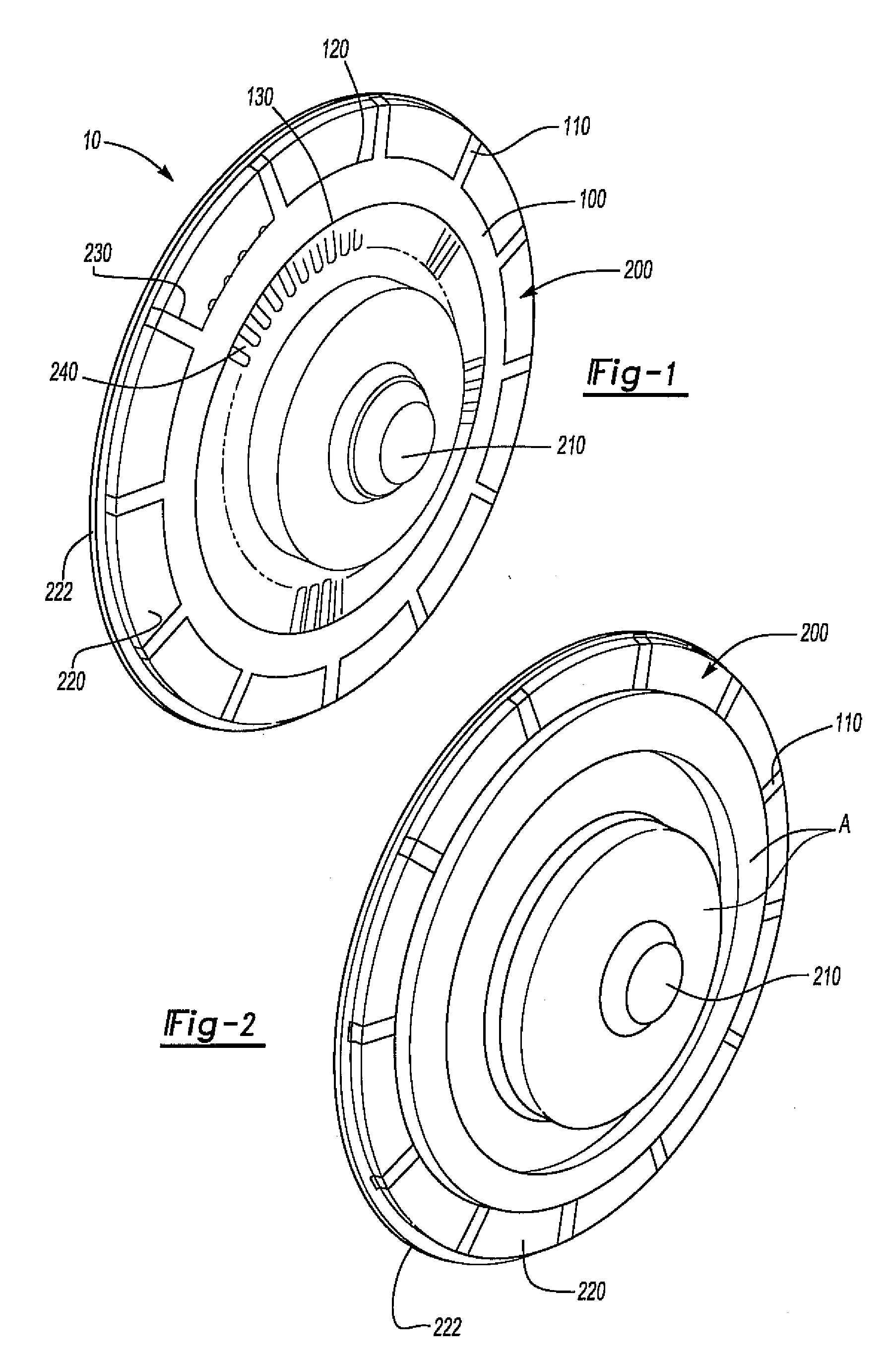 Insert for manufacture of an enhanced sound dampening composite rotor casting and method thereof