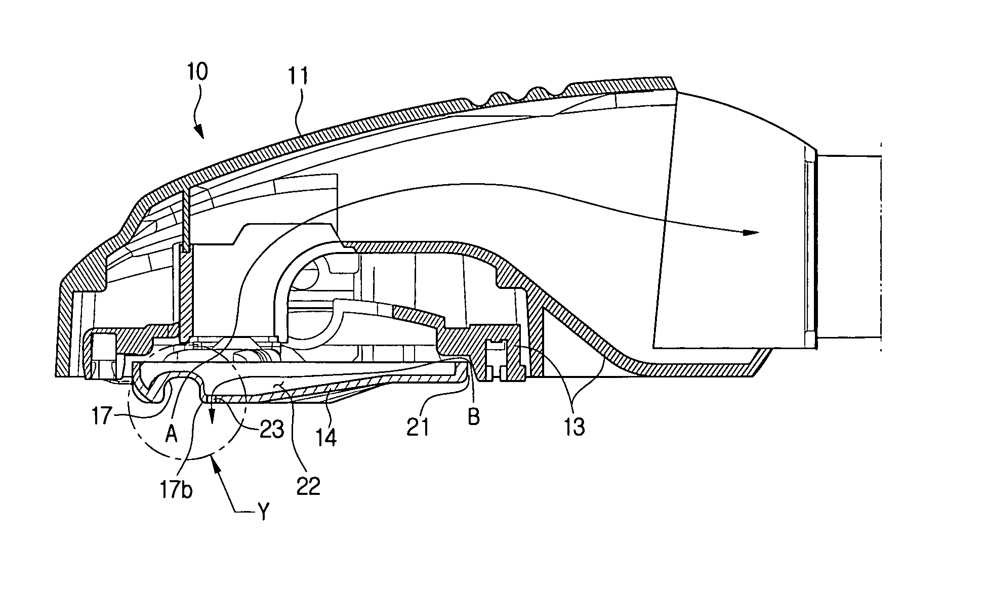 Suction brush for a vacuum cleaner