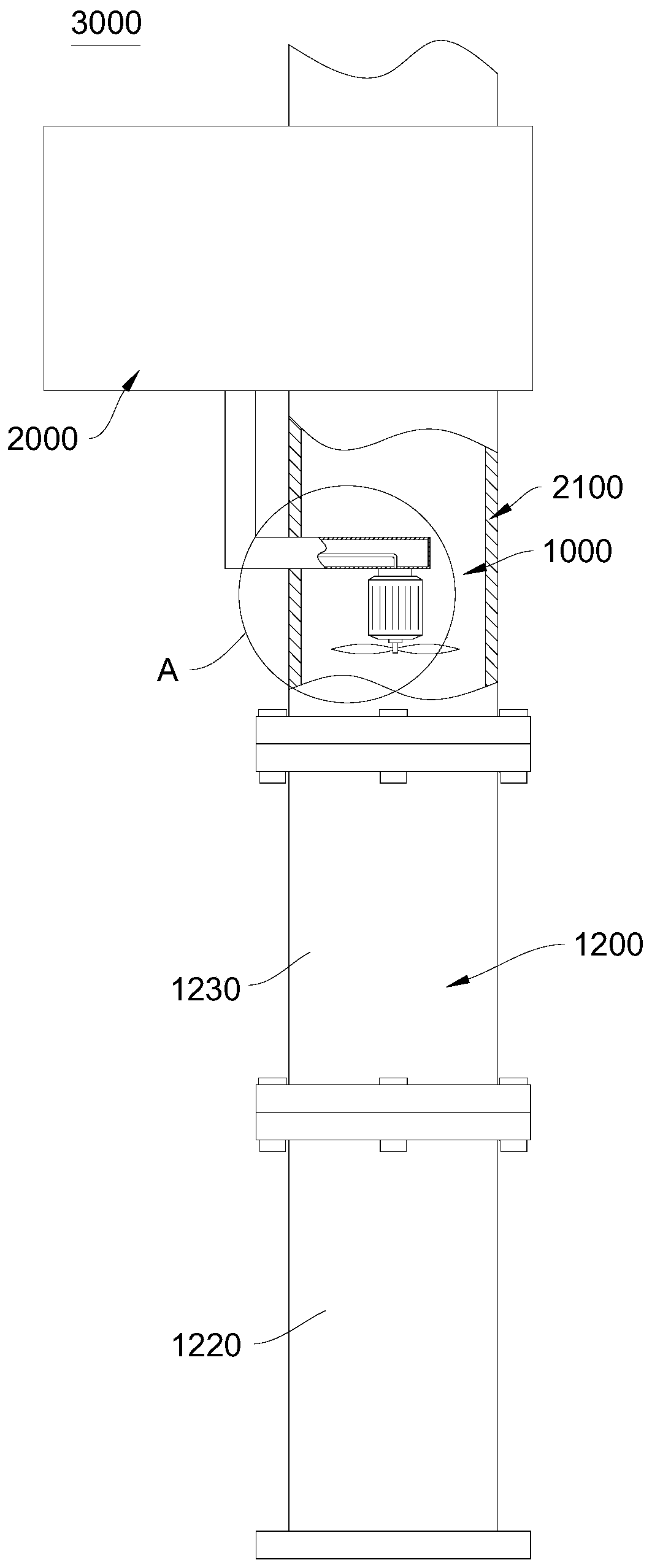 A remote water meter