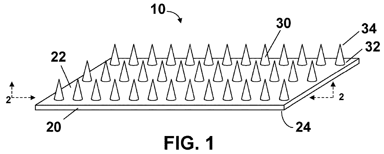 Microneedle arrays and methods for making and using