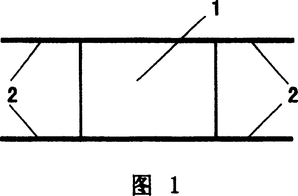 Water uptake expansion bag and preparation method