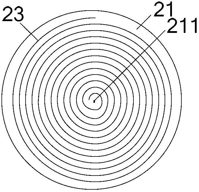 Reaction chamber and thin film deposition device