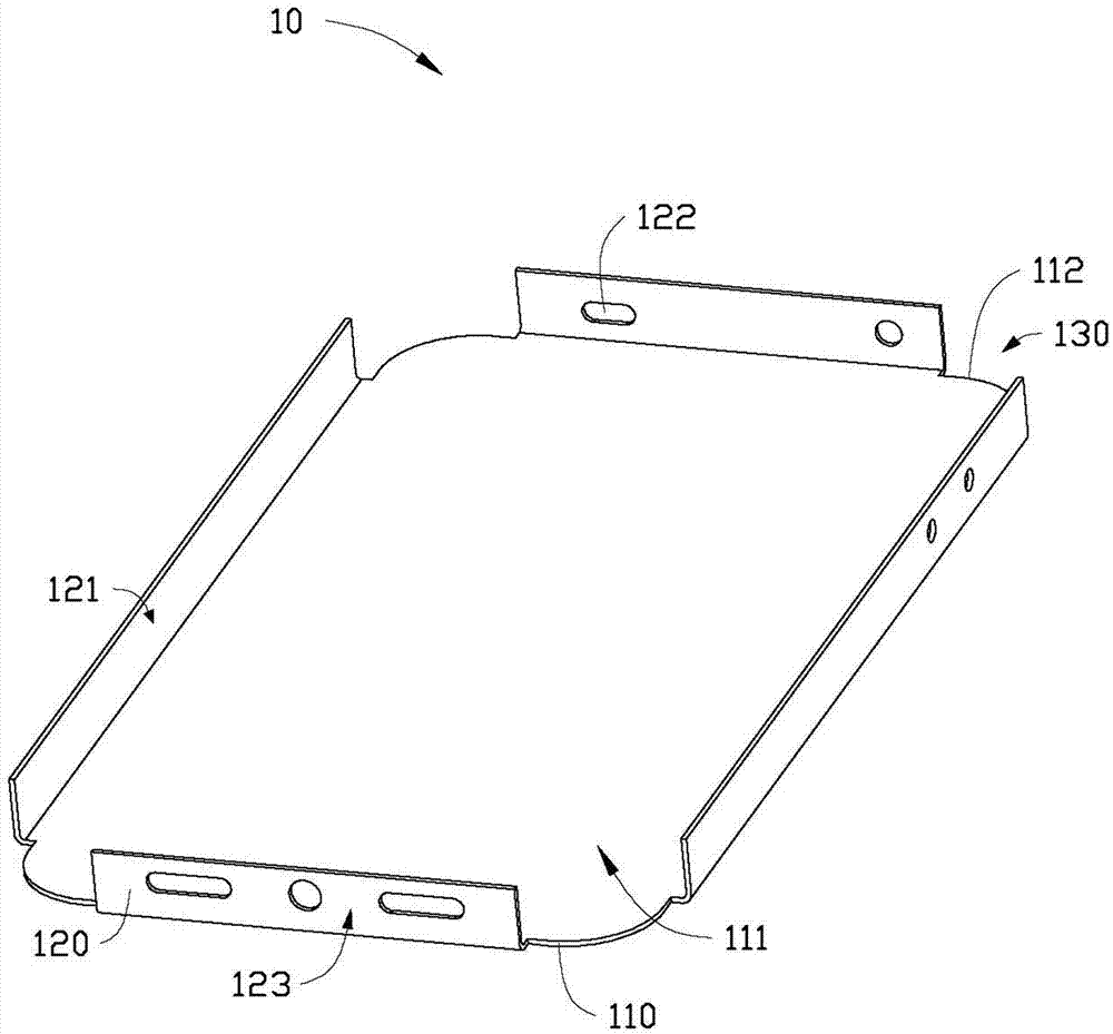 Mobile terminal casing and manufacturing method thereof