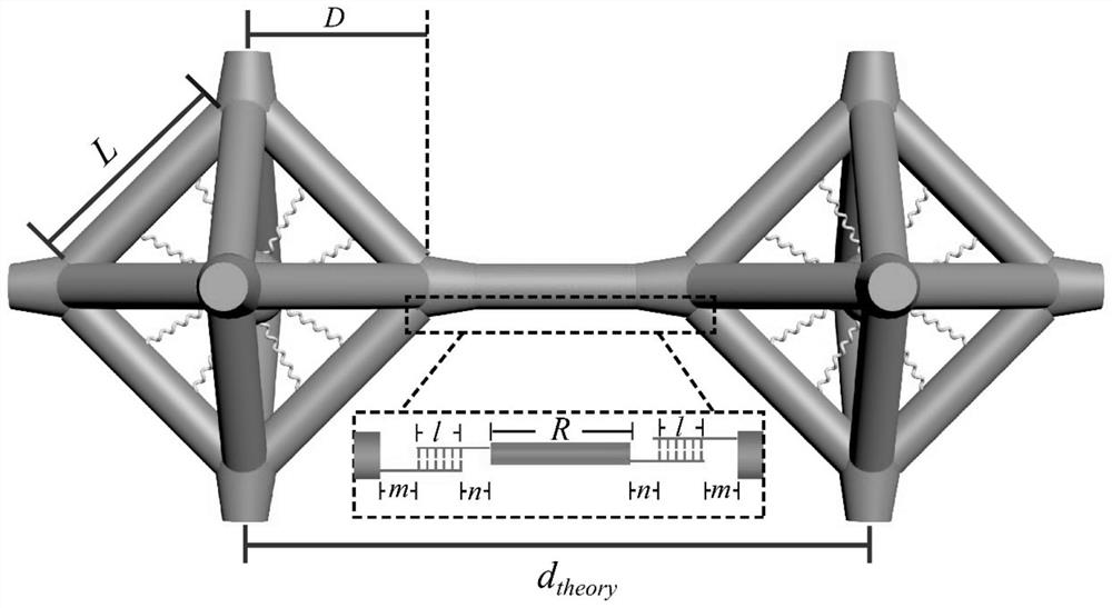 Method for guiding nanoparticle superlattice by using DNA origami and DNA tiles