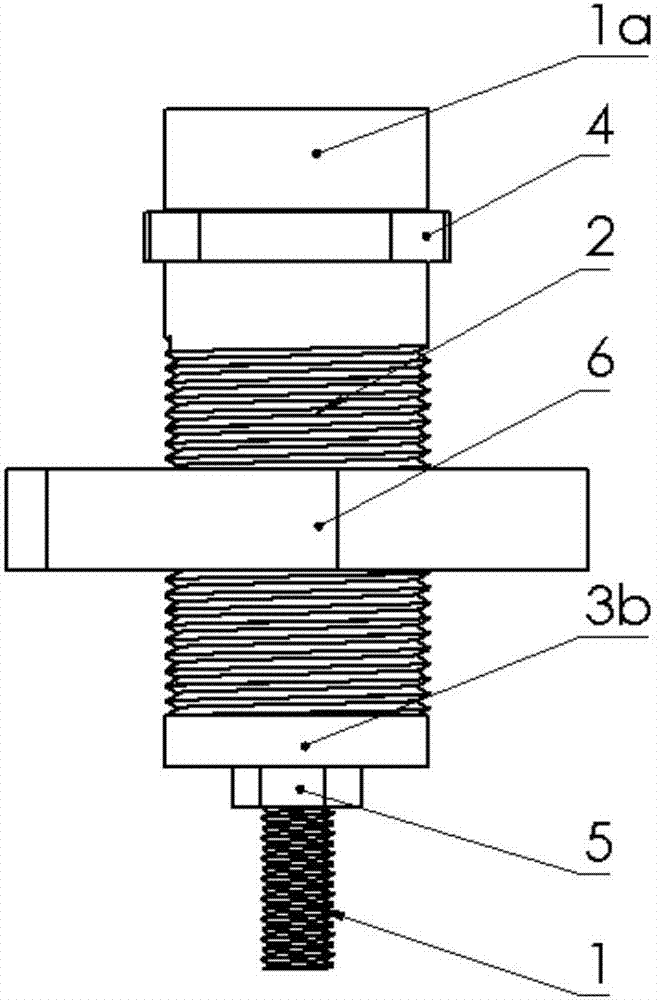 A simple split assembly bolt fastener