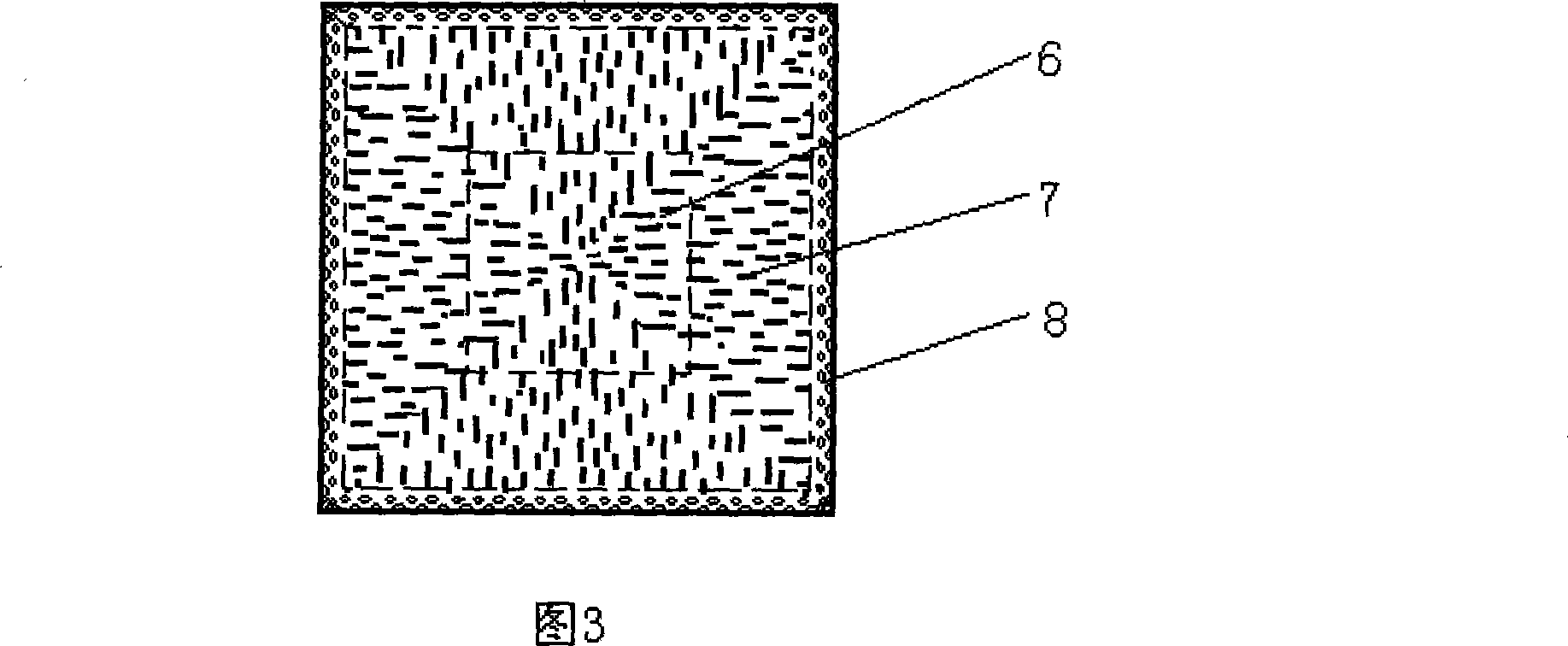 Continuous casting columnar crystallizer small square blank and its columnar crystal control method
