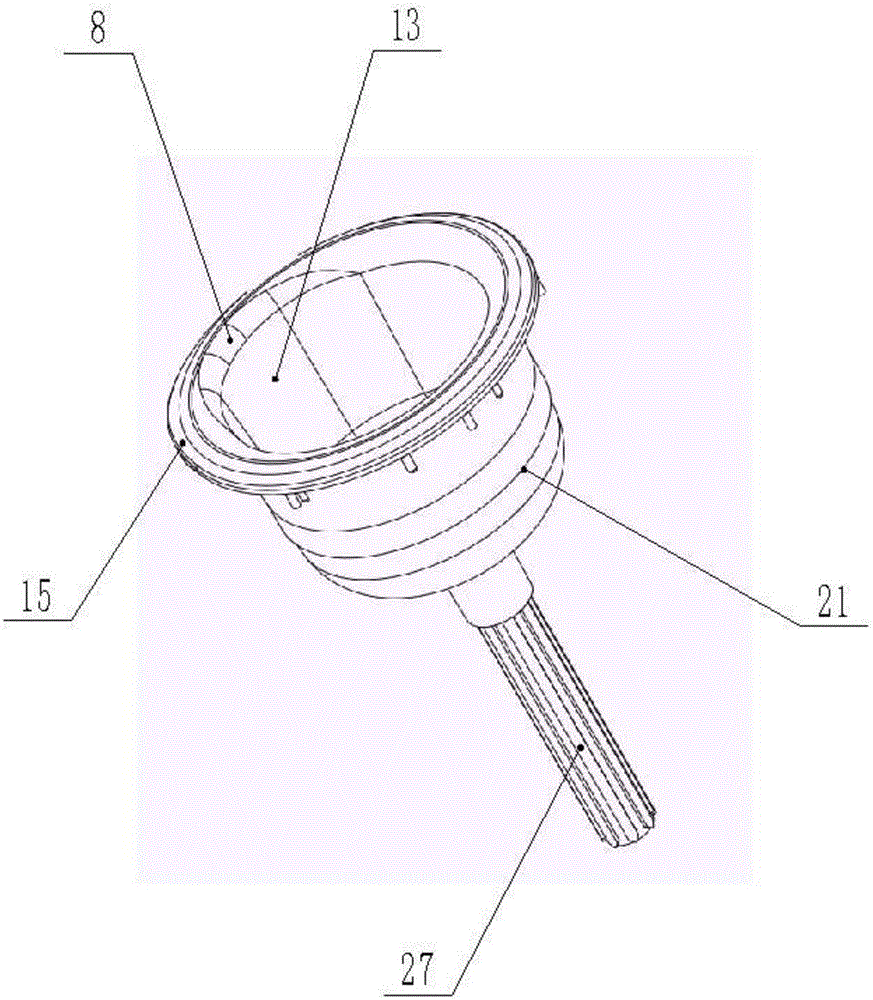 Disposable prepuce cutting anastomat