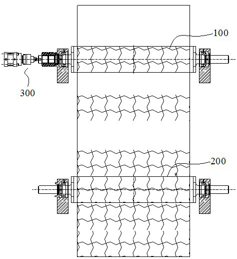 Plate roller adjusting device and method