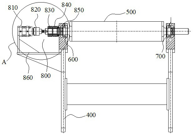 Plate roller adjusting device and method