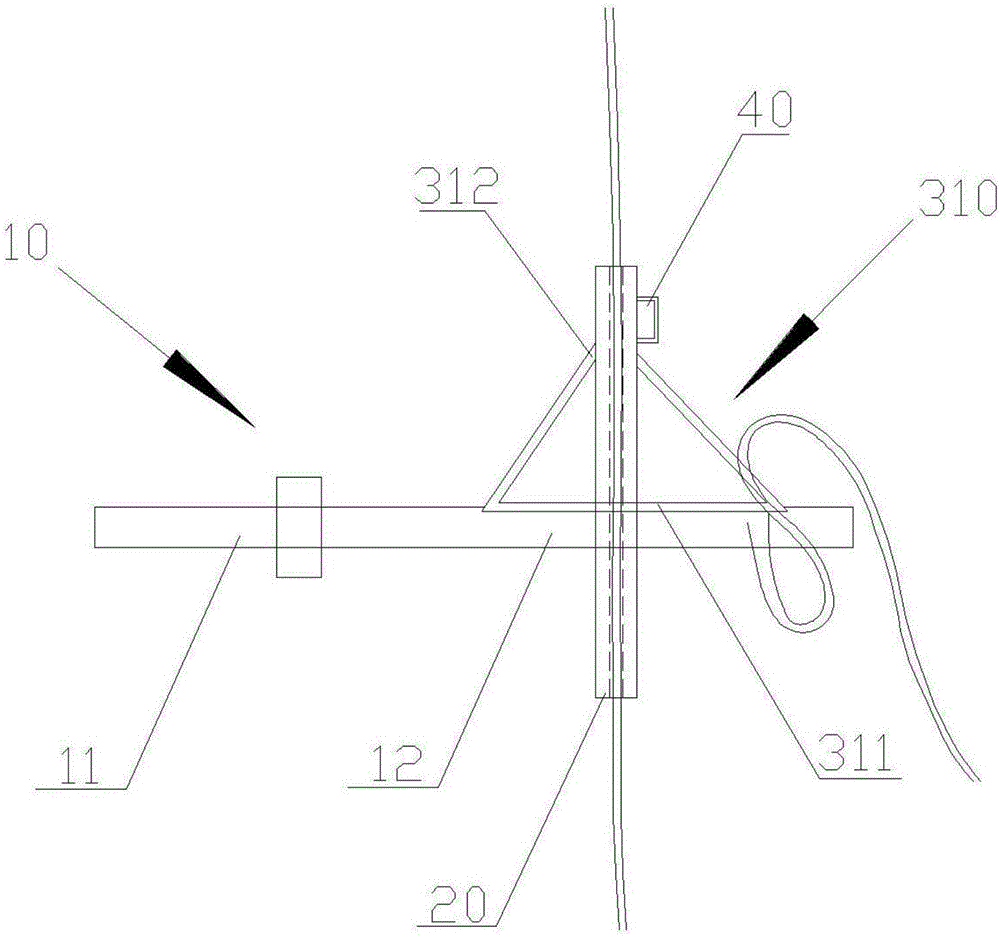 High-position cleaning device and method