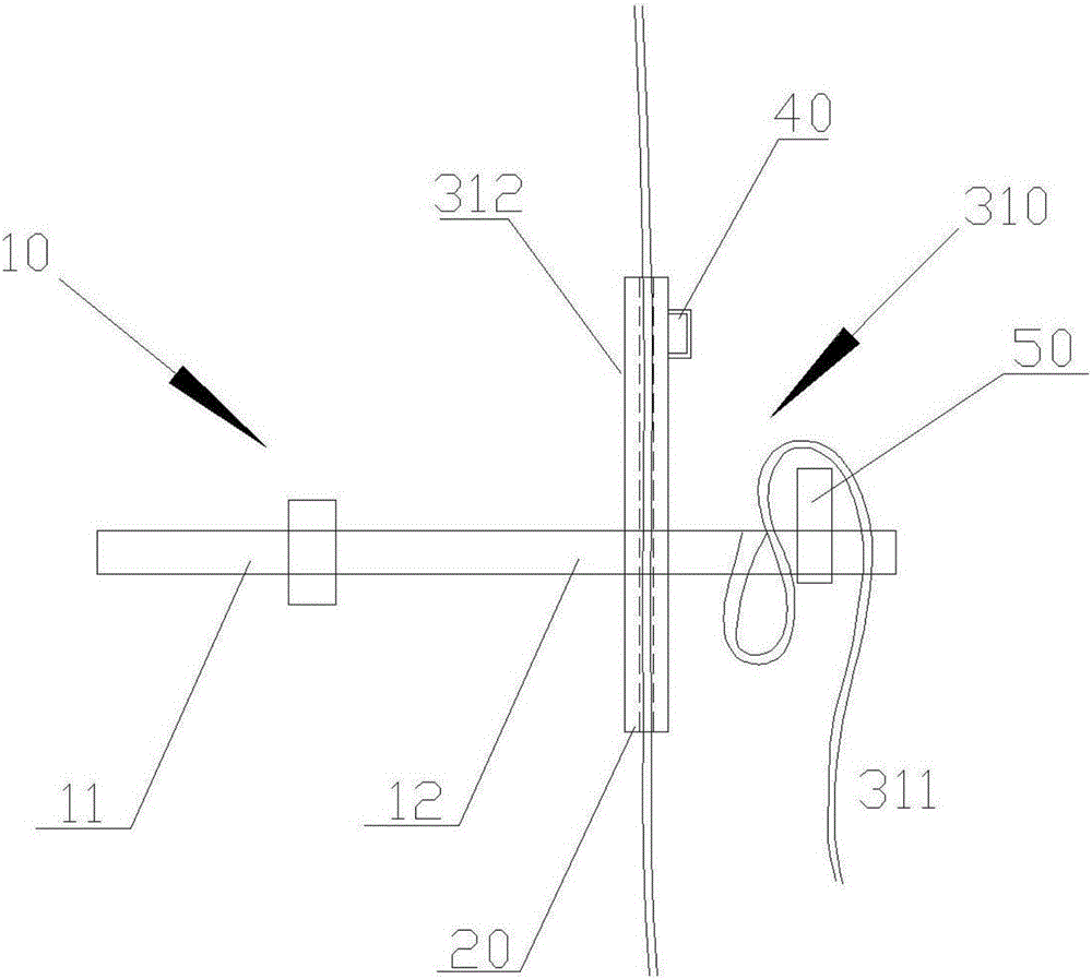 High-position cleaning device and method