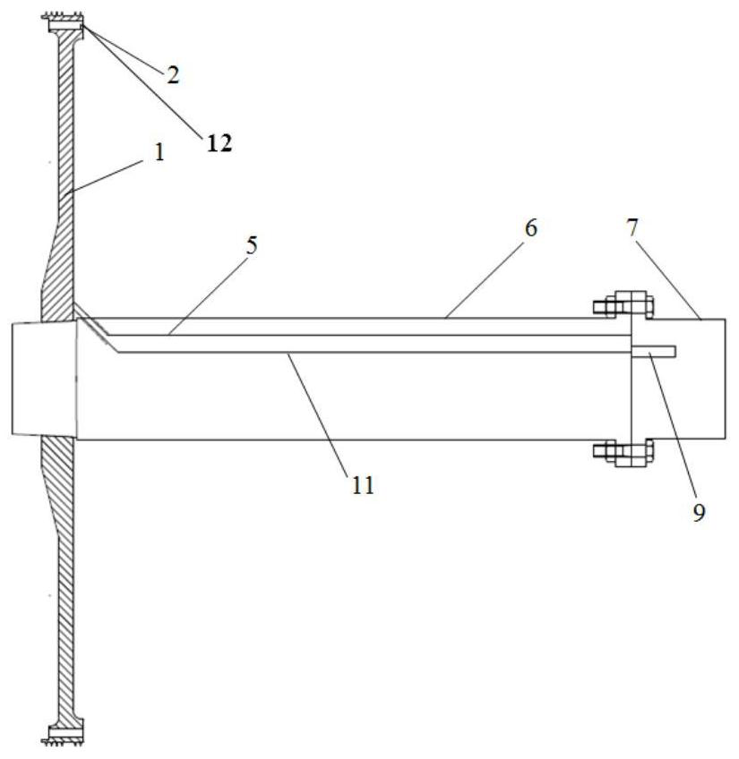 Rotating pressure calibration device and method