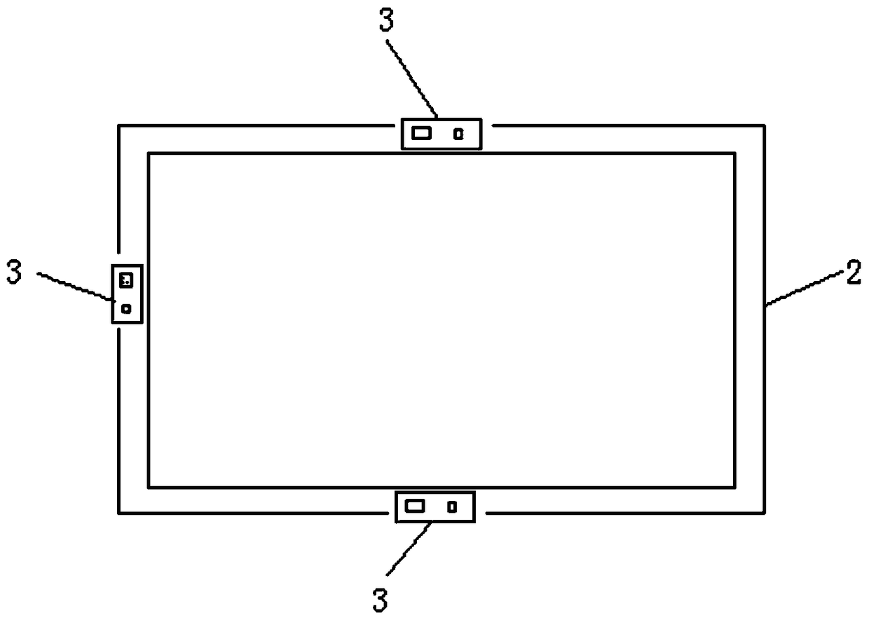 Gesture recognition system and method based on light sensing