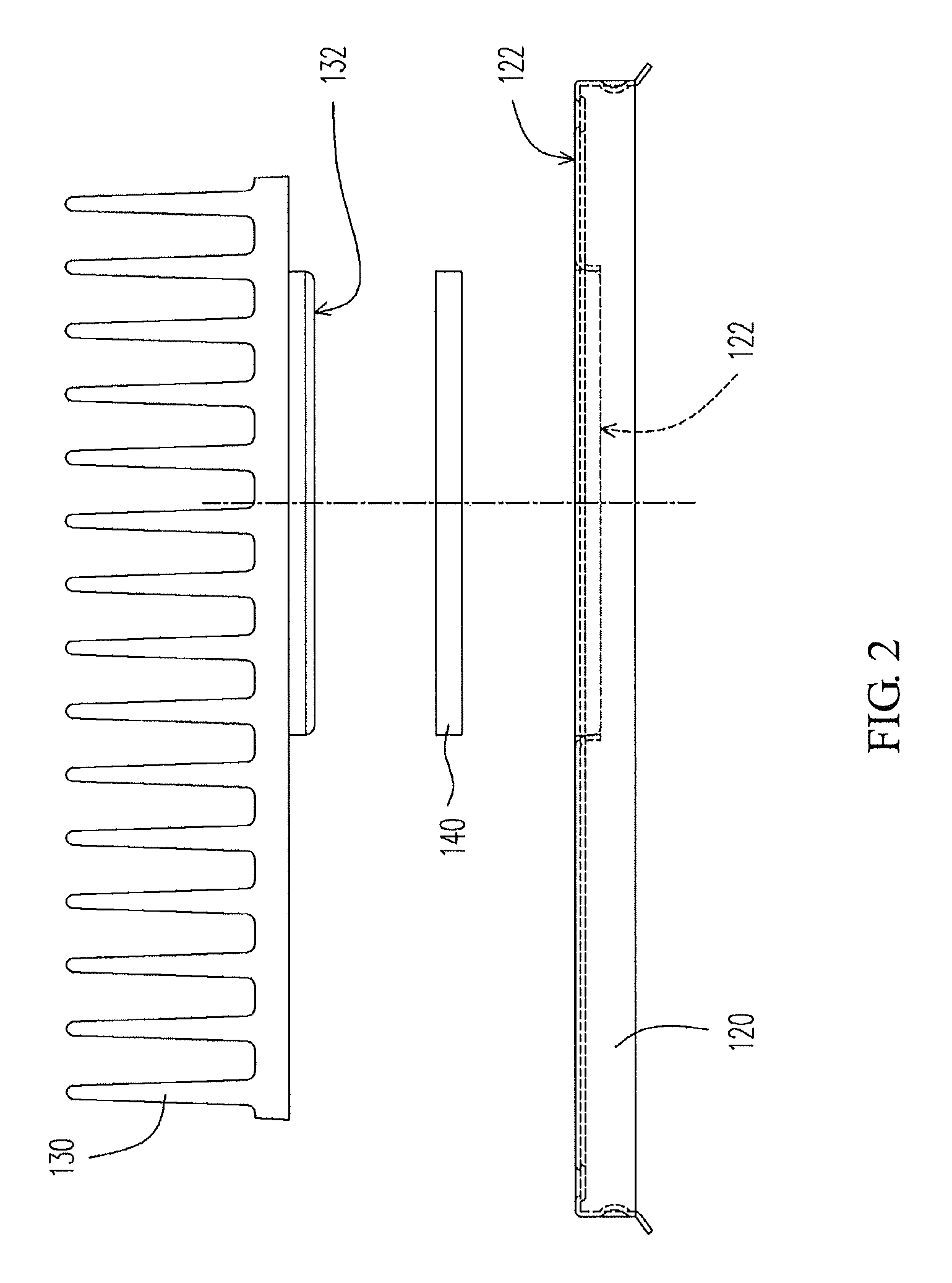 Electromagnetic shielding device with heat dissipating function