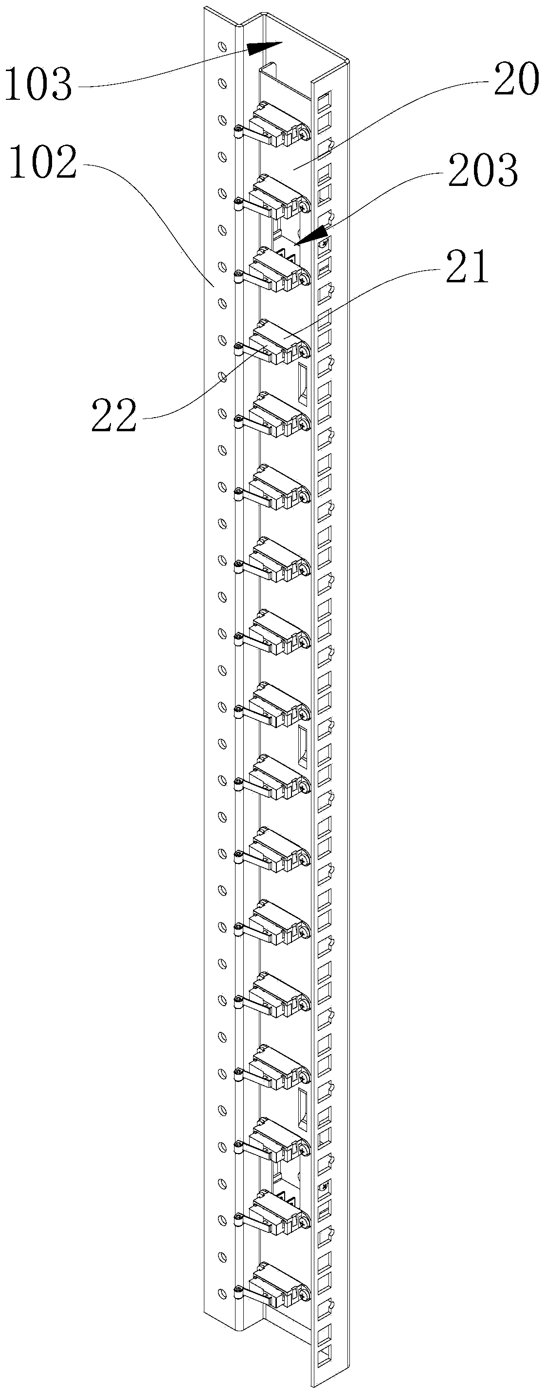 Monitoring cabinet, monitoring system and monitoring method based on cabinet space occupation detection