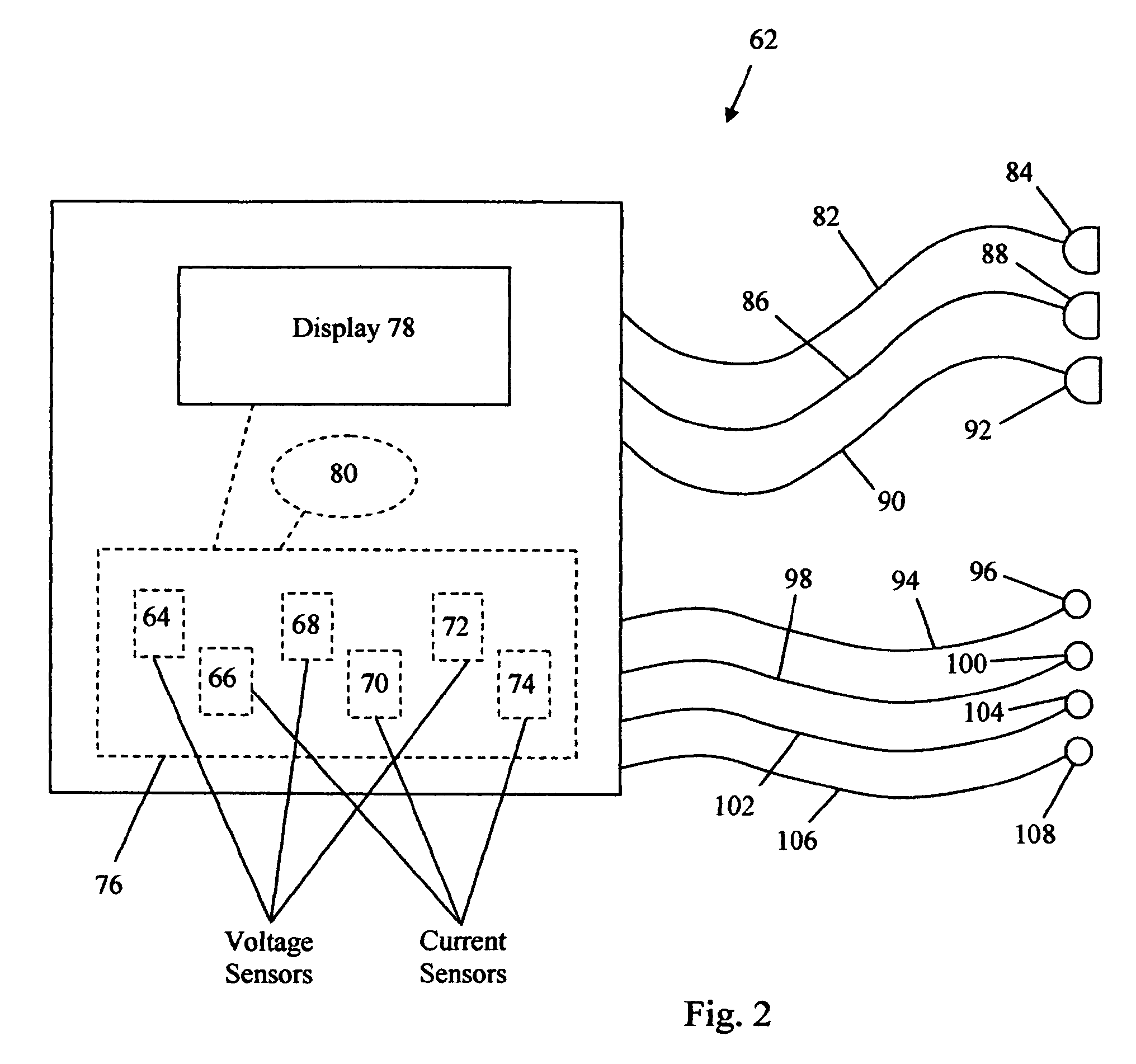 Electrical phase checking apparatus and method of metering