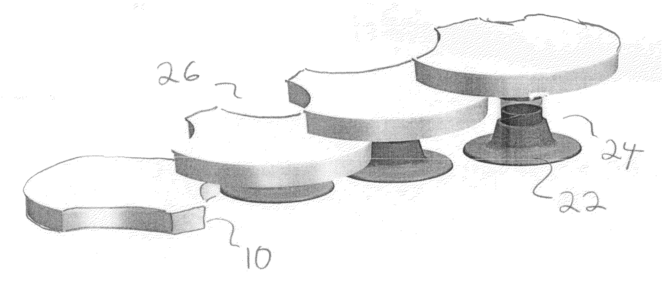 Articulable tray display system