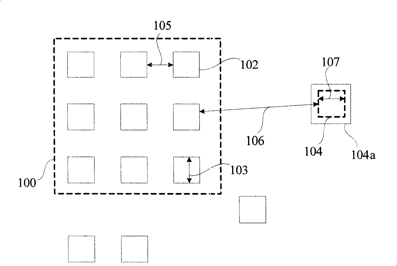 Mask plate territory for manufacturing connecting pore and its design method