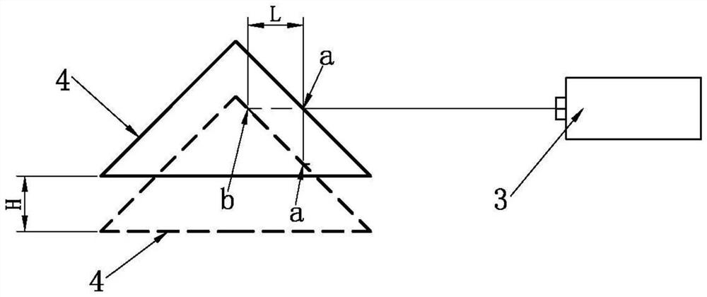 A measuring device for vertical deformation