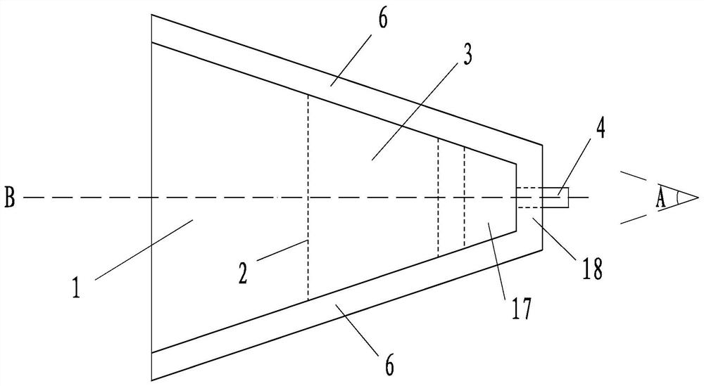 A cable ditch drainage structure and drainage method for embankment-road integration project