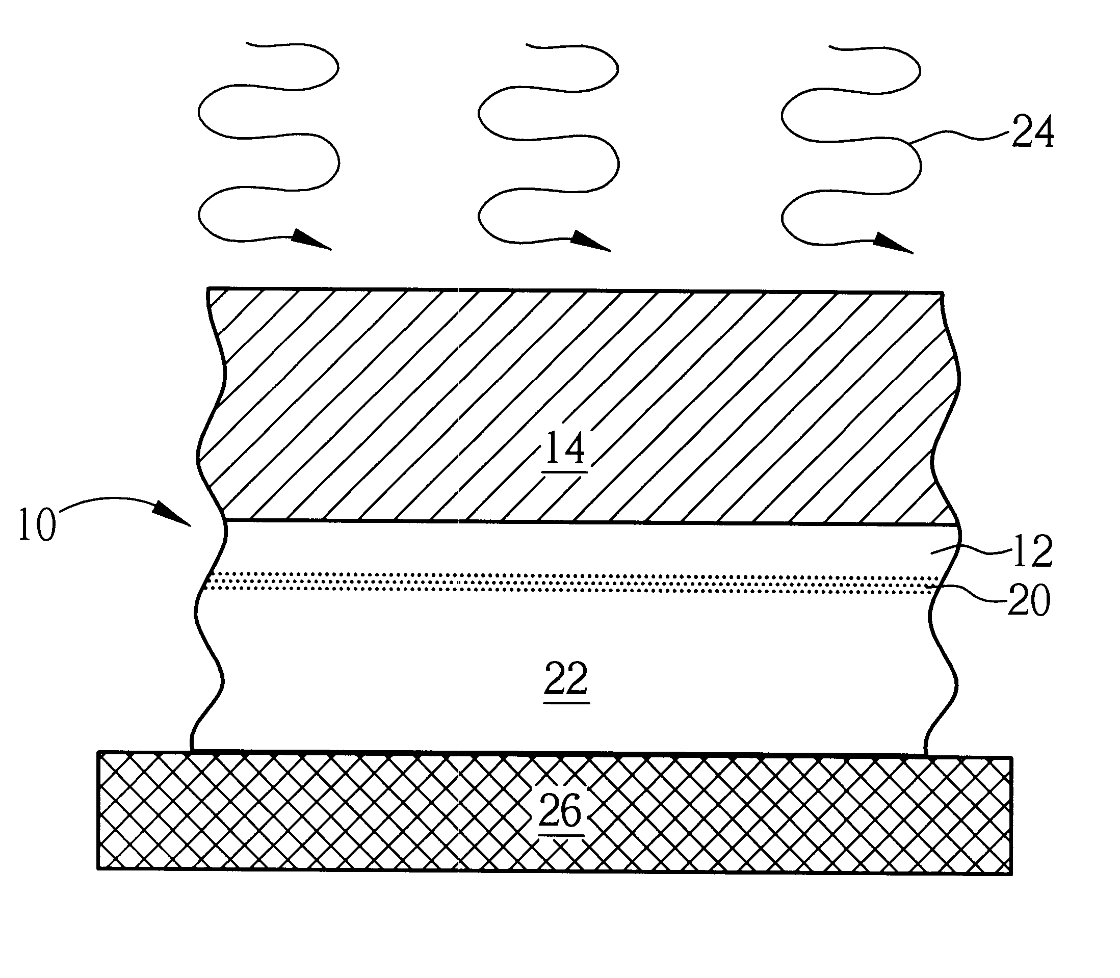 Manufacturing method of a thin film on a substrate