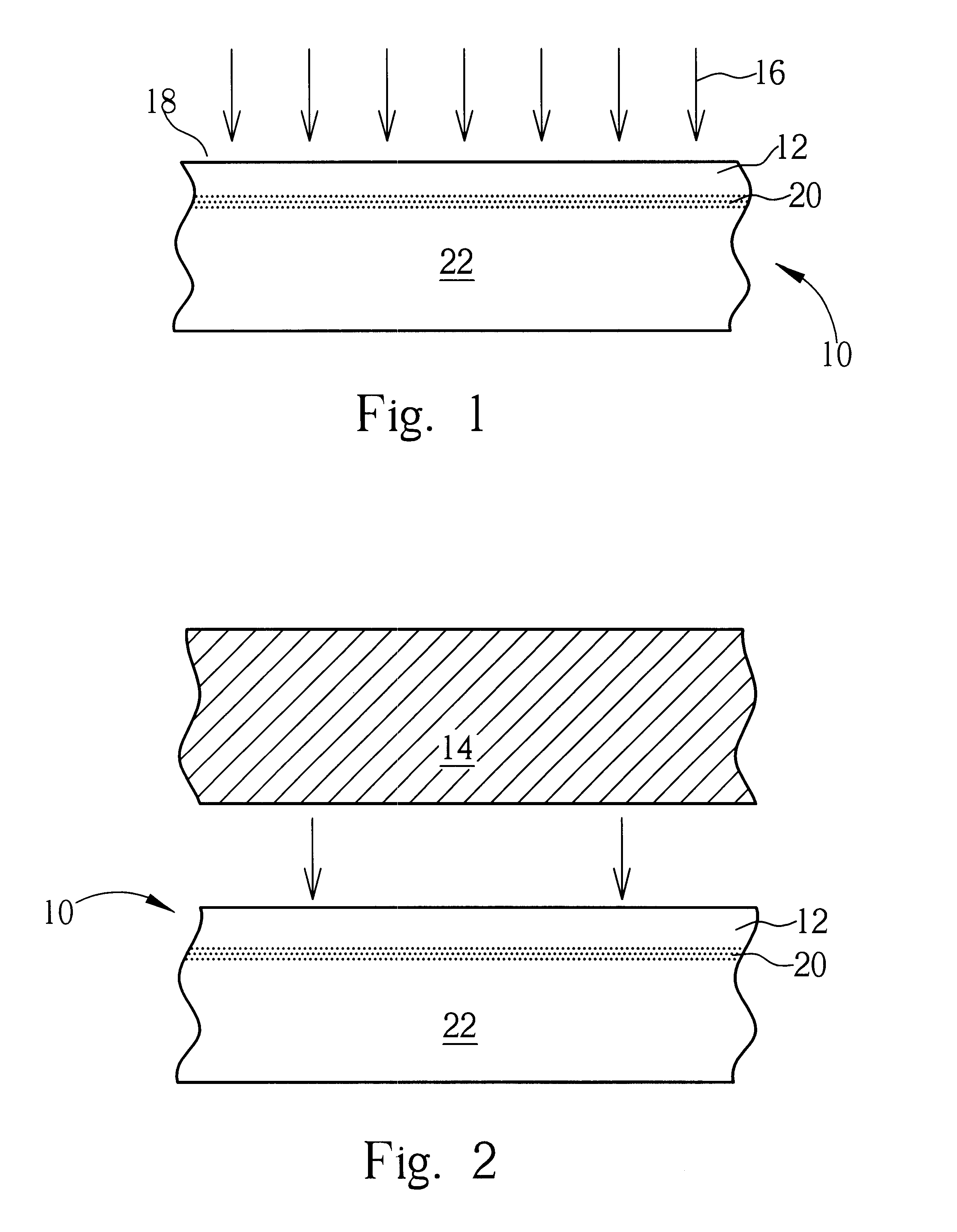 Manufacturing method of a thin film on a substrate