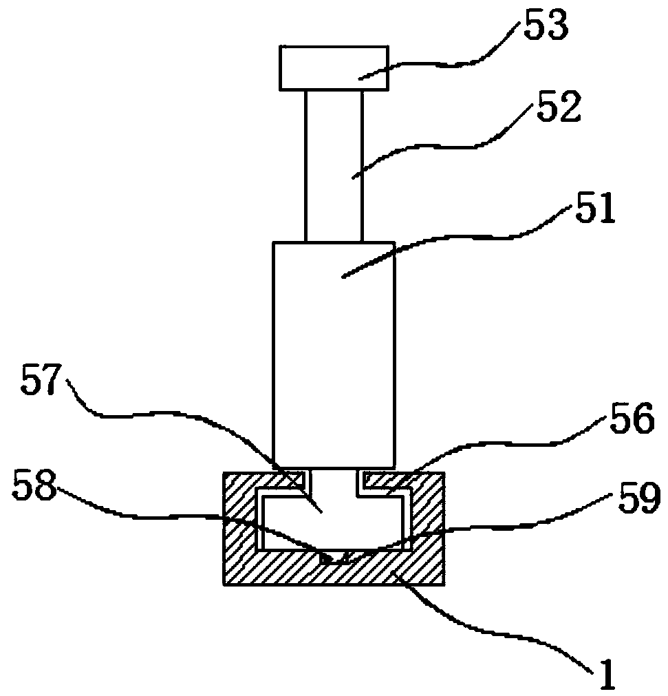 Film coating device for liquid crystal display screen of computer