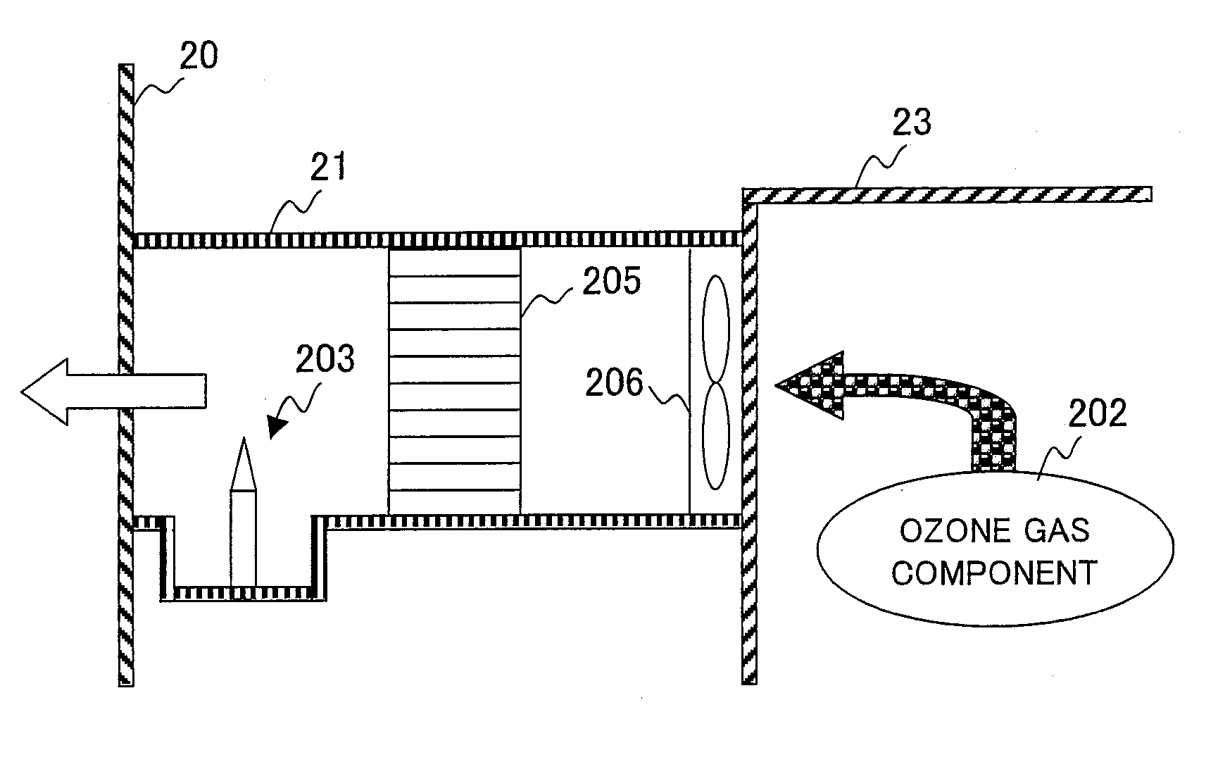 Ozone removal device, image forming apparatus having the same, and method for removing ozone