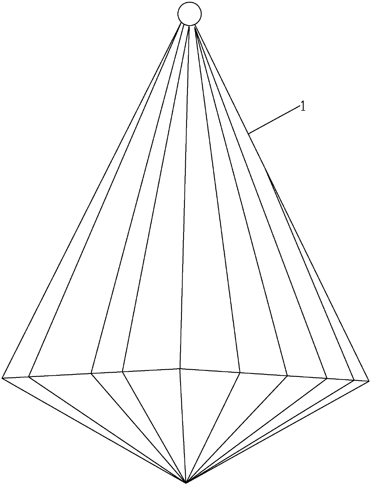 Method of preparing corrosion-resistant crystal lamp pendant