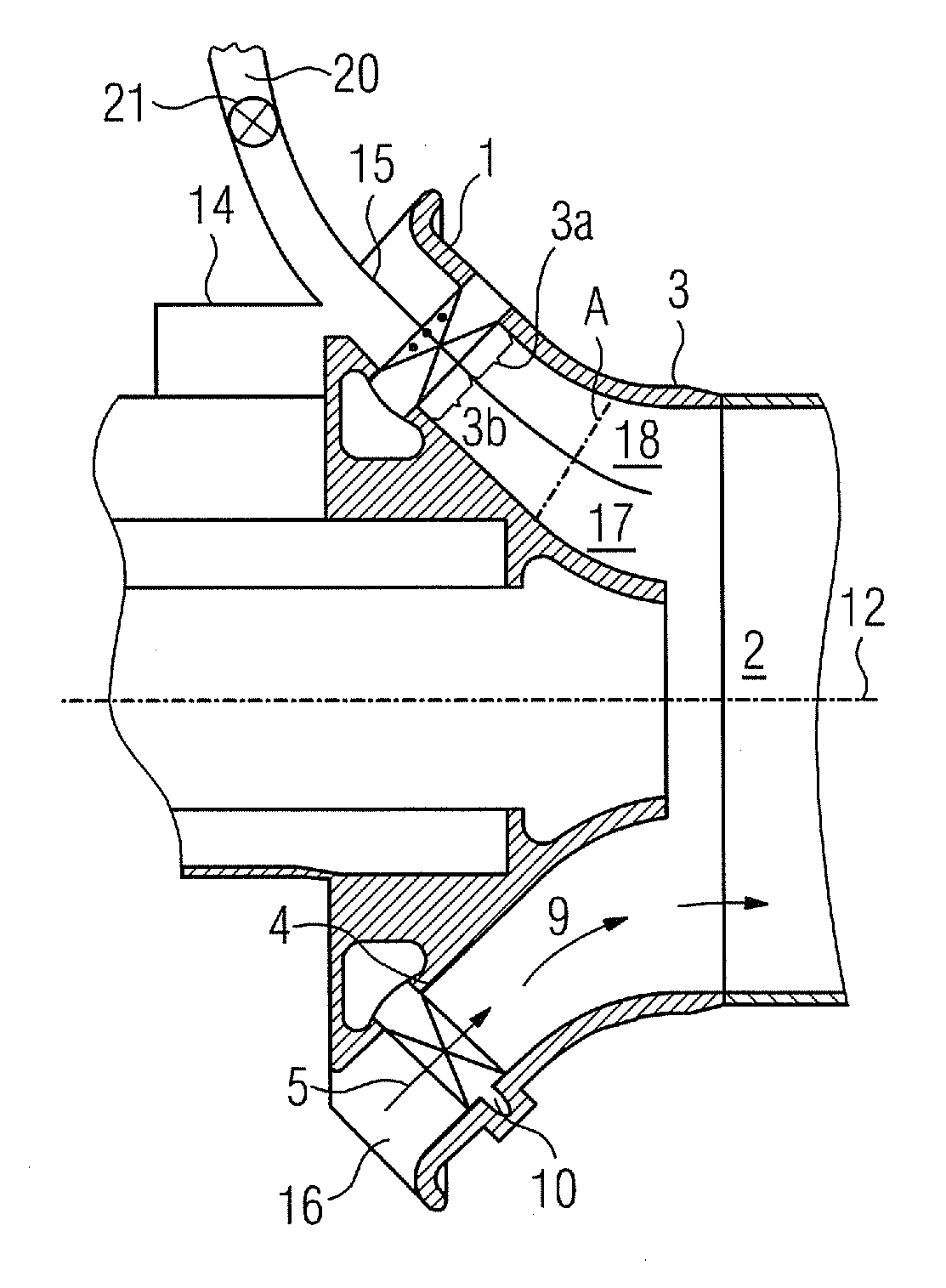 Burner and method for operating a burner