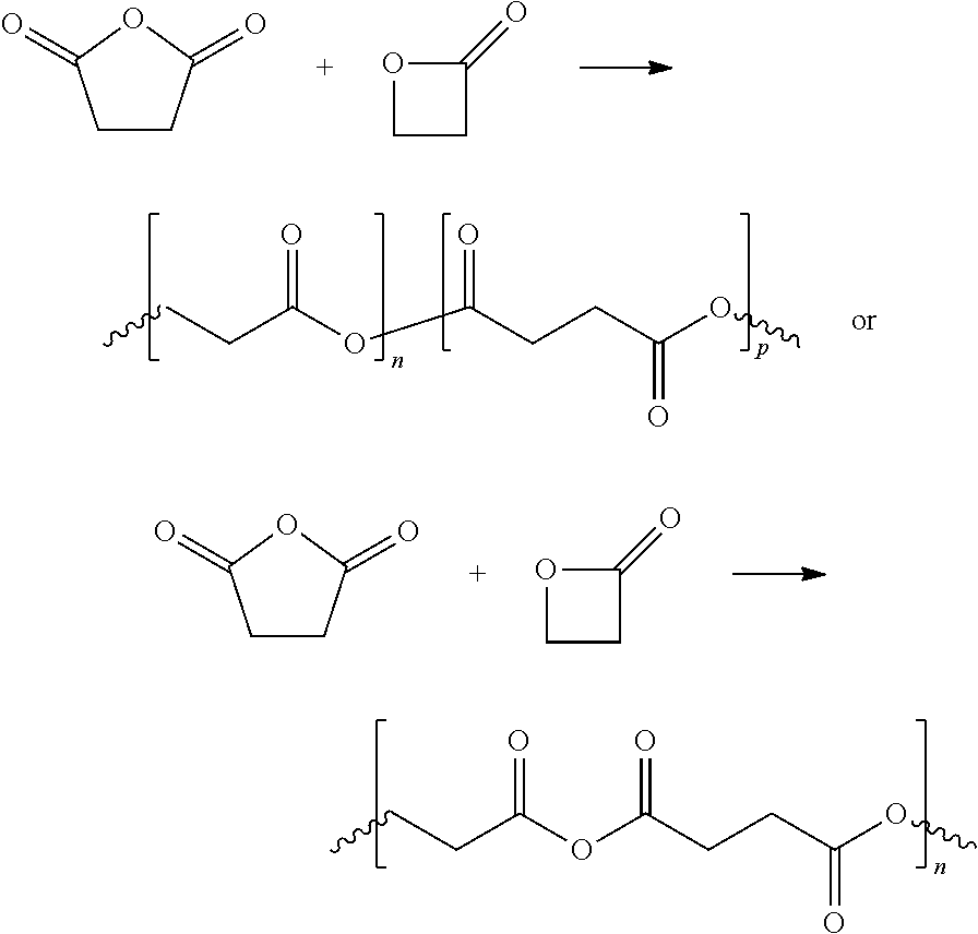 Beta-propiolactone based copolymers containing biogenic carbon, methods for their production and uses thereof