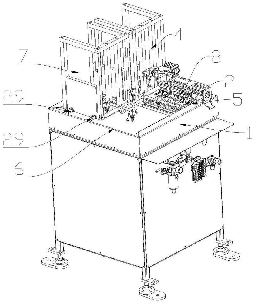 Automatic cylinder sleeve feeding device