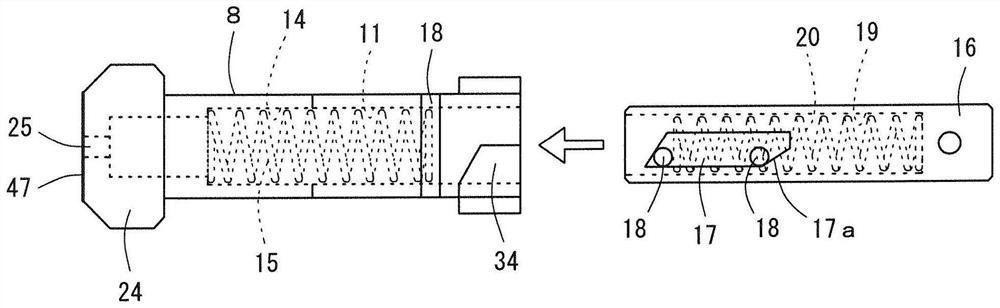 Emergency escape method and escape device for automobile