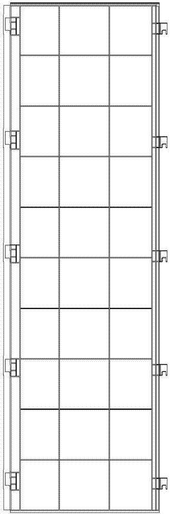 Quick-and-easy-assembly wall panels for integral bathroom and connecting method thereof