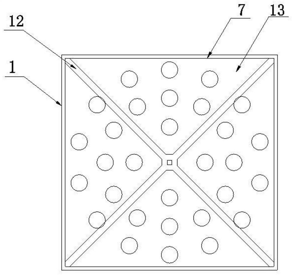 A high-speed elevator step-down shroud