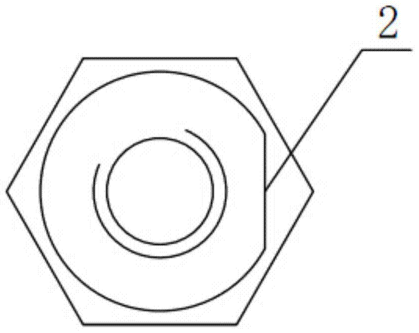 Stud riveting method with center distance interference