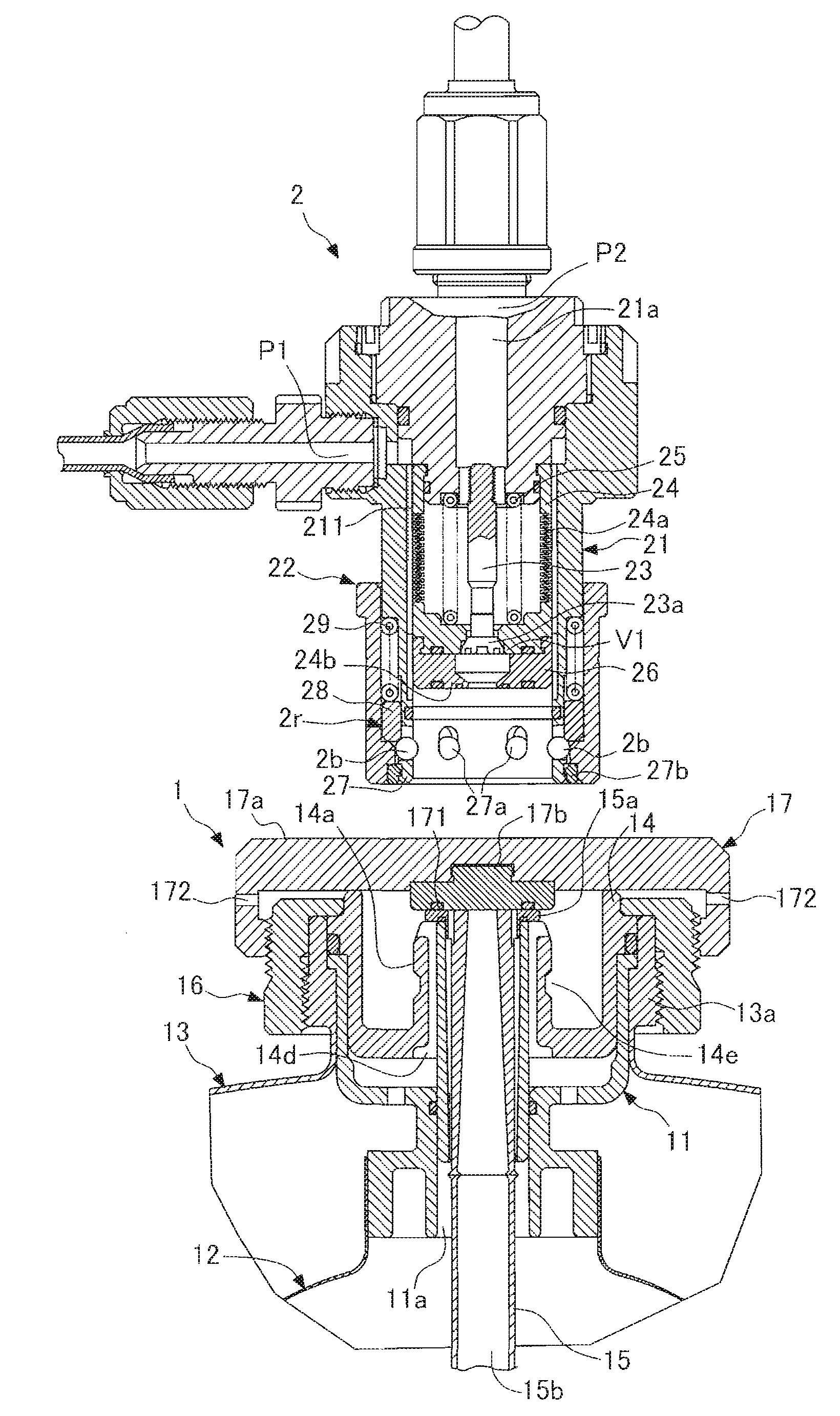Joint for fluid container