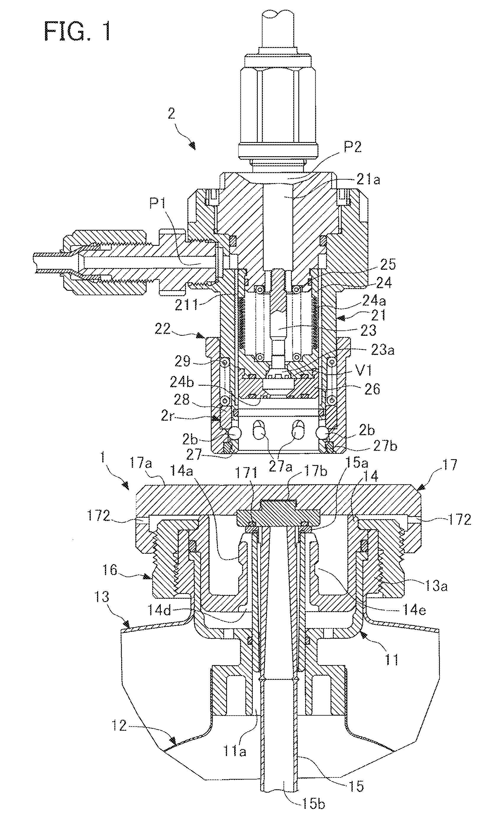 Joint for fluid container