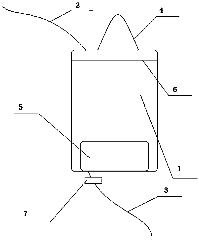 Urine guide and storage device capable of detecting urine flow